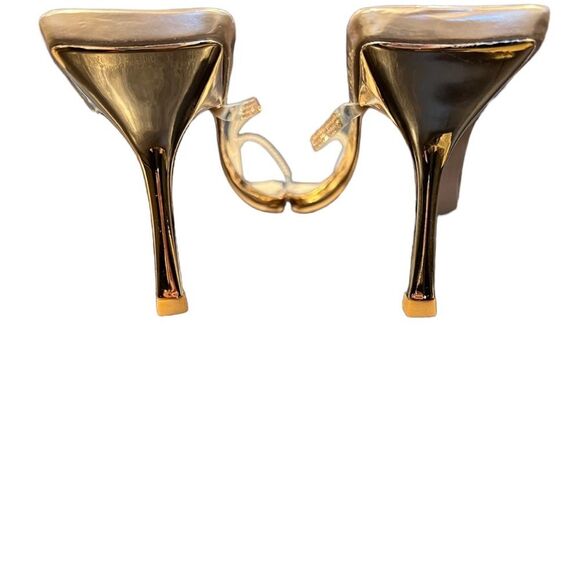 REVOLVE- Superdown Jenn Heel Rose Gold Size 10 - Picture 5 of 8